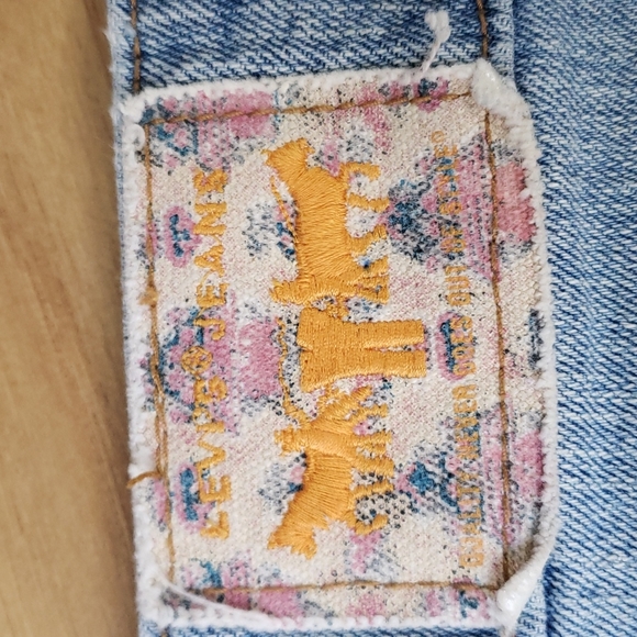 Host Pick Levi's Jeans light denim jean skirt, deconstructed Size 10 - Picture 7 of 10